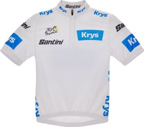 Maglia a maniche corte Santini del Tour de France - Miglior giovane - Bambini