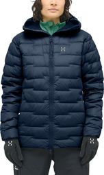 Daunenjacke Damen Haglöfs ROC Flash Down Hood Blau