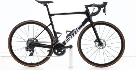 Produit reconditionné · BMC Team Machine SLR FSR Carbone AXS 12V · Noir / Vélo de route / BMC | Très bon état