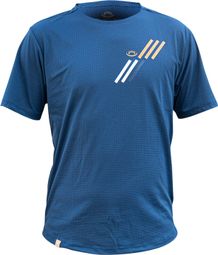 BV Sport Light Navy/Orange Uniseks trui met korte mouwen