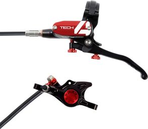 Frein Arrière Hope Tech4 X2 Noir / Rouge Durite Standard