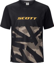 Scott Vertic Delta kinderfietsshirt met korte mouwen, zwart
