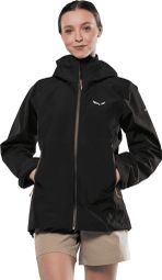 Salewa Puez Gore-Tex 3L Waterproof Jacket Black Women's