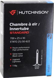 Chambre a air velo 700 x 25-30 hutchinson valve presta noire 48mm
