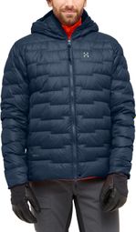 Herren Daunenjacke Haglöfs ROC Flash Down Hood Blau