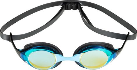 Arena Cobra Swipe Mirror Goggles Zwart Geel