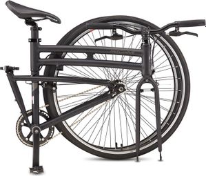 Vélo pliant boston 21  - noir mat - 21 vitesses