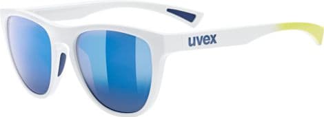Uvex Esntl Spirit Wit/Spiegel Blauwe glazen