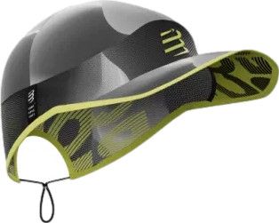 Casquette Compressport Pro Racing Noir/Jaune 