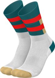 Chaussettes Incylence Ultralight Spirals Blanc/Rouge