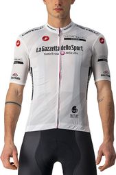 Maillot Manches Courtes Castelli Giro 104 Race Blanc