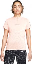 Nike Dri-Fit ADV Run Division Pink Women's Short Sleeve Jersey