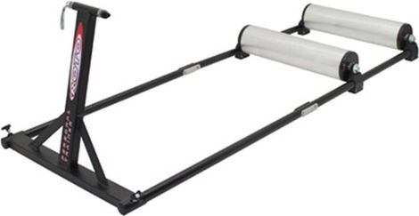 Home Trainers 2 rouleaux sur roulements avec système fixation roue avant Roto