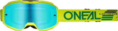 O'Neal B-10 Solid Yellow Blue Radium Goggle