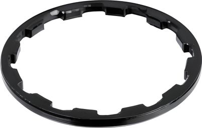Gusset Steering Spacer Alu 2 mm Zwart (eenheid)
