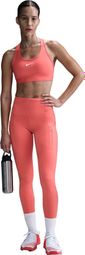 Collant Long Nike Dri-Fit Go High Rise Rose Femme