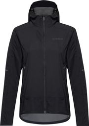 Veste Coupe-Vent Gore-Wear Fernflow Noir Femme