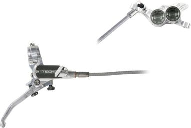 Hope Tech 4 E4 Achterrem Zilver/Grijs Luchtslang