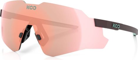 KOO Unisex-Brille Nebula Schwarz und Roségold