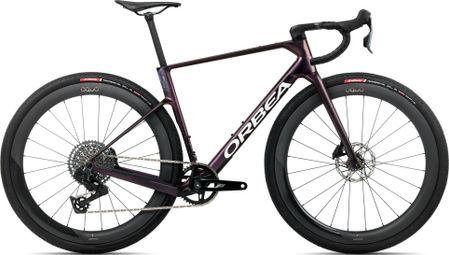 Vélo de Gravel Orbea Terra Race M31eLTD 1X Sram Rival XPLR AXS 13V 700 mm Rouge Sunset 2026