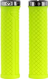 Paire de Grips SB3 Shark Jaune Fluo / Noir