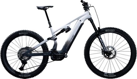 VTT Électrique Tout-Suspendu Lapierre Overvolt AM CF 10.8 Shimano 12V 800Wh Bosch 100 Nm MX (29/27.5'') Blanc/Gris2026