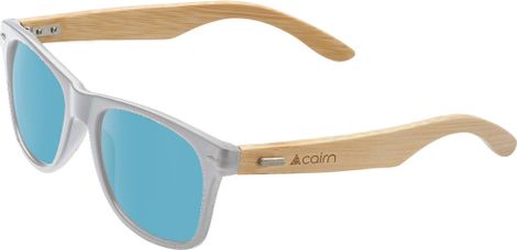 Unisex Cairn Hybrid Polarized White Matte Blue Goggles