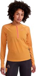 Craft Pro Trail Wind Oranje Dames Trui met lange mouwen