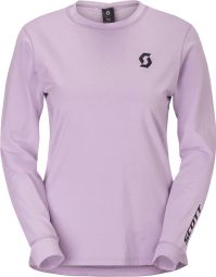 Scott Vertic Pro Mid Purple Women's Long-Sleeve T-Shirt
