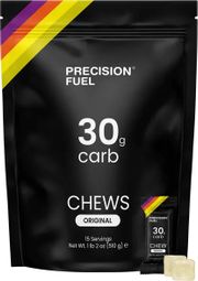 Gommes énergétiques Precision Fuel & Hydratation Chews 30g Carb Goût neutre - 15x34g