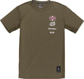 Troy Lee Designs Skyline Ride Jersey met korte mouwen Bruin