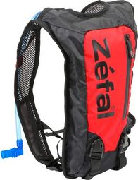 Sac Hydratation Zefal Z Hydro Race 1L + Poche à Eau 1.5 L Noir / Rouge