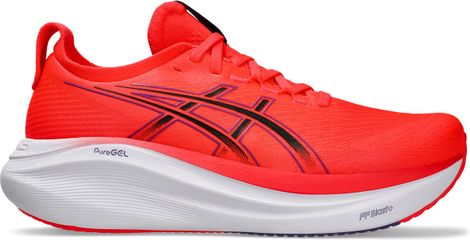 Chaussures Running Asics Gel-Nimbus 27 Rouge Homme