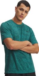 Camiseta de manga corta Under Armour Tech verde para hombre