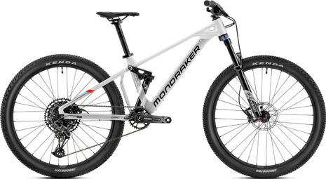 Mondraker Factor 26 Sram SX Eagle 12V Bicicleta de montaña todo terreno para niños 26'' Blanco / Plata 2023