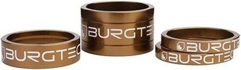 Burgetec Kit Distanziali Sterzo Bronzo