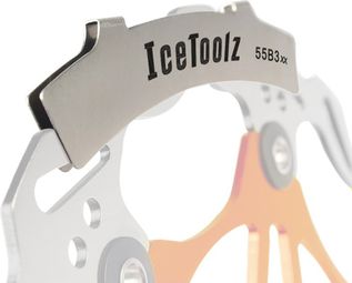 IceToolz 24055B3 Strumento per l'allineamento delle pinze dei freni a disco Argento