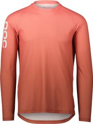 Poc Essential MTB Lite Long Sleeve Shade Coral Jersey