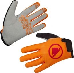 Gants VTT Enfant Endura Hummvee JR Mandarine