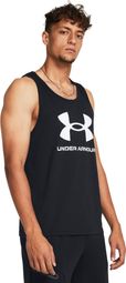 Under Armour Sportstyle Logo Tank Negro Hombre