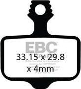 PLAQUETTES AVID ELIXIR 1/3/5/7/8/9-SRAM LEVEL EBC CFA472.