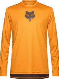 Herren Langarm Trikot Fox Ranger Fox Head Orange