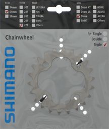 SHIMANO Plateau DEORE 22 Dents entraxe 64 / 4 branches FC-M532 9V Argent
