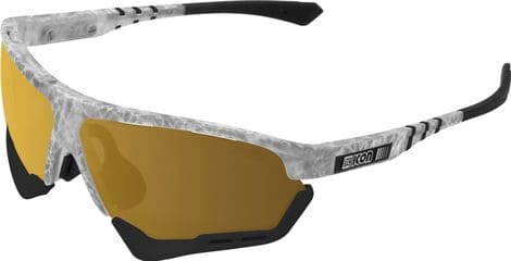 Scicon Sports Aerocomfort SCN PP XL Lunettes De Soleil De Performance Sportive (Scnpp Multimireur Bronze/Matt Gelé)