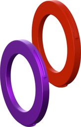 Magura Eyelet Kit for 4-Piston Caliper, Purple/Red