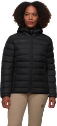 Chaqueta acolchada Mammut Waymarker IN con capucha, negra, para mujer