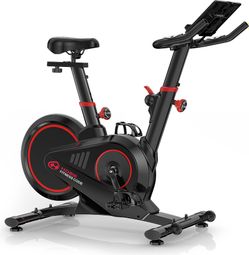 Vélo de biking Fitness X7 magnétique connecté Bluetooth noir