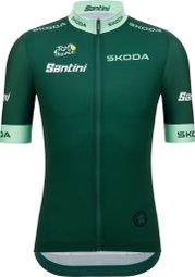 Trikot mit kurzen Ärmeln Santini Meilleur Sprinter Tour de France 2025 Grün