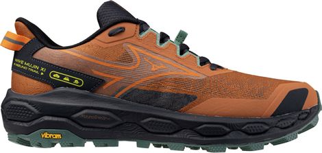 Mizuno Wave Mujin 11 Men's Brown Trail Running Shoes