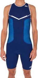 Combinaison de Triathlon Z3R0d Homme Racer Bleu et Blanc